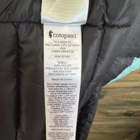 GUC cotopaxi Fuego Men's Down Vest, size Large - Picture 8 of 9